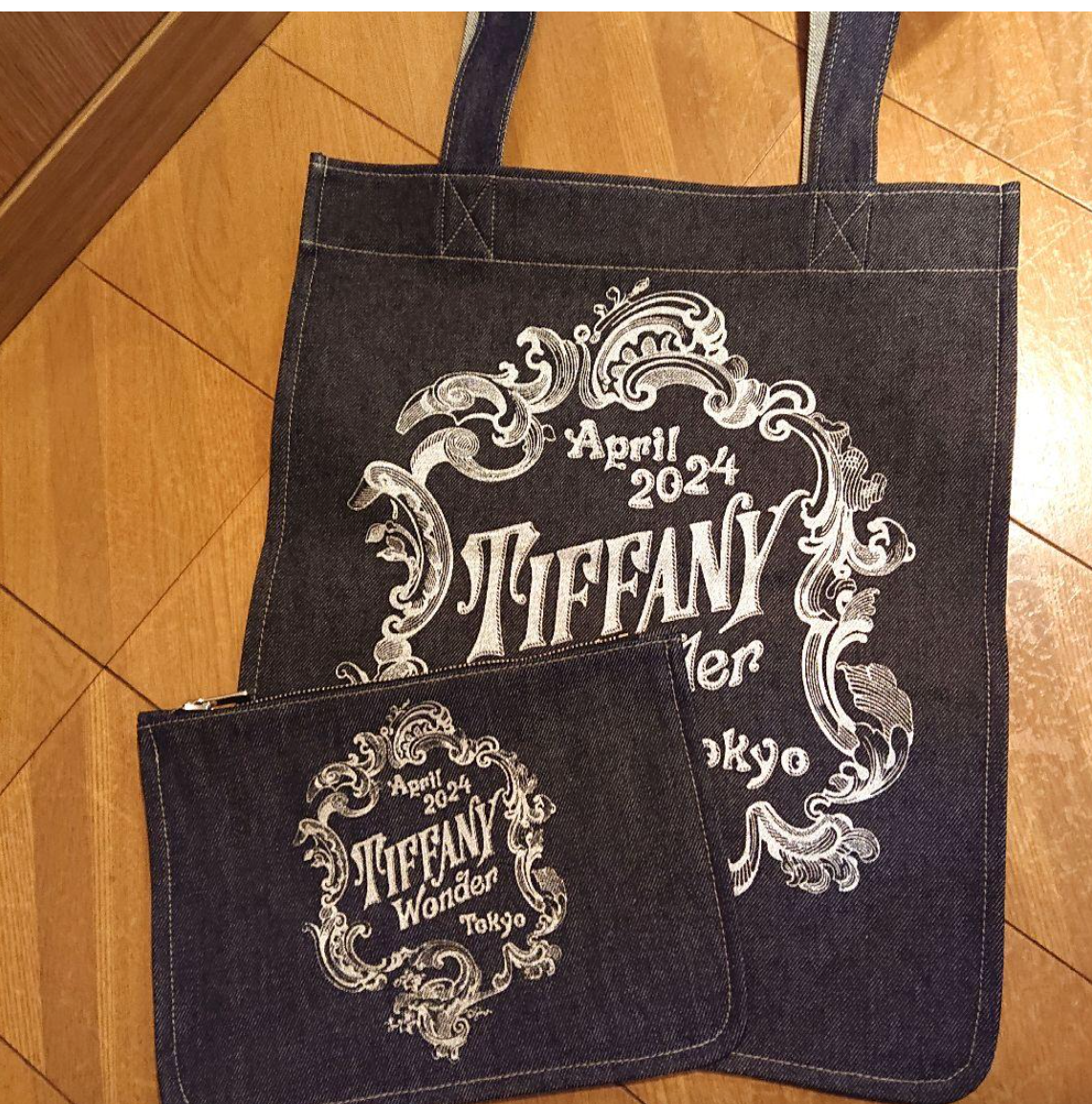 Tiffany Wonder Tokyo Exclusive 2024 Limited Denim Logo Tote