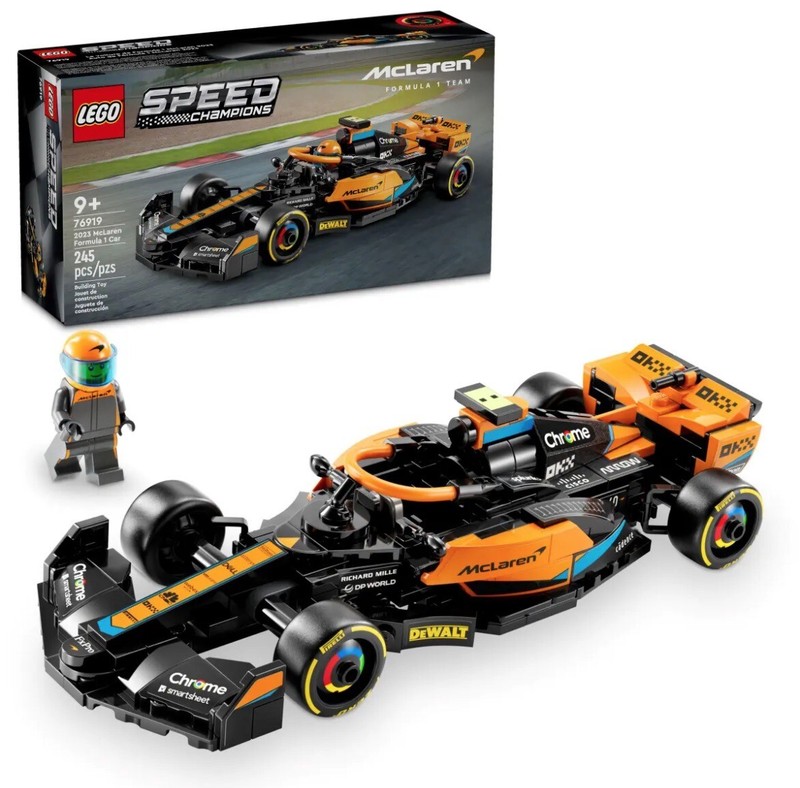 LEGO 76919 2023 McLaren Formula 1 Race Car - Speed Champion - New
