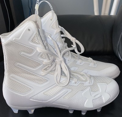 Under Armour Highlight MC High Mens MULTI SIZE Football Cleats White 3000177-100