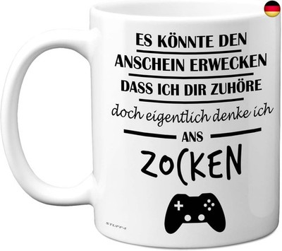 Gamer Geschenke für Männer und Frauen ? Eigentlich Denke Ich ans Zocken ? L