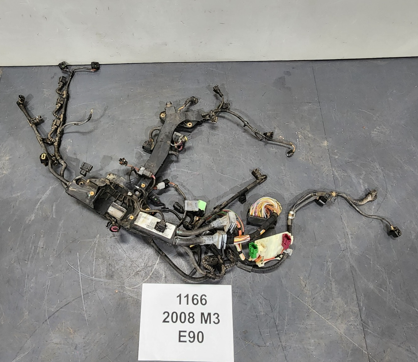 ✓ OEM BMW E90 E92 E93 M3 S65 Engine Wiring Harness Manual