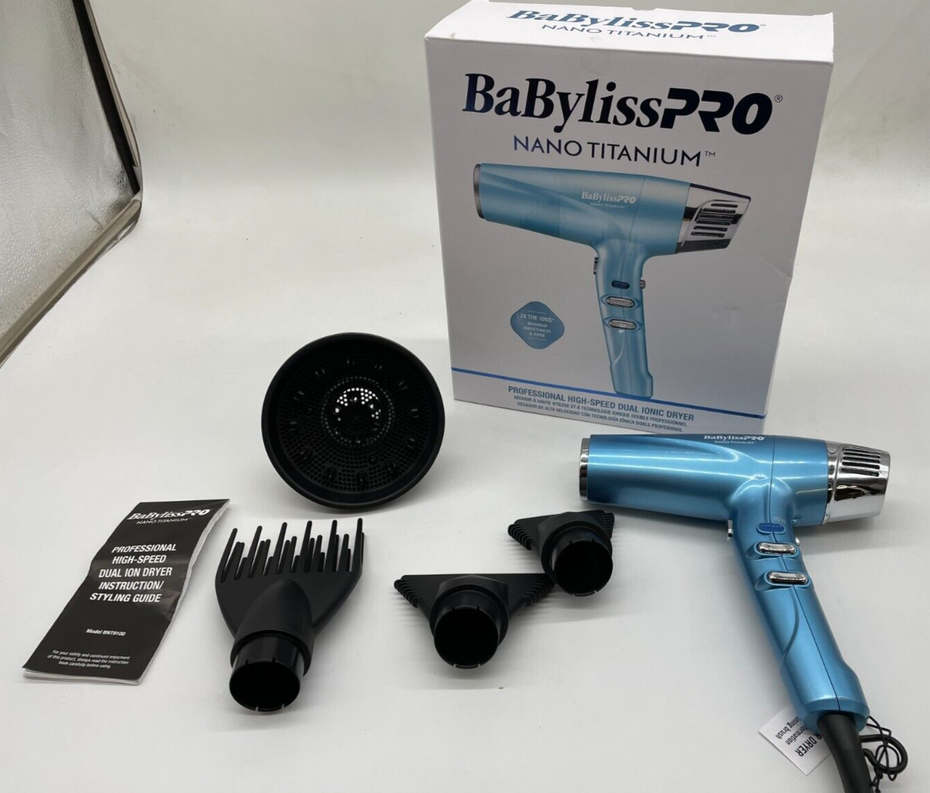 BaBylissPRO Nano Titanium Professional High-Speed Dual Iconi