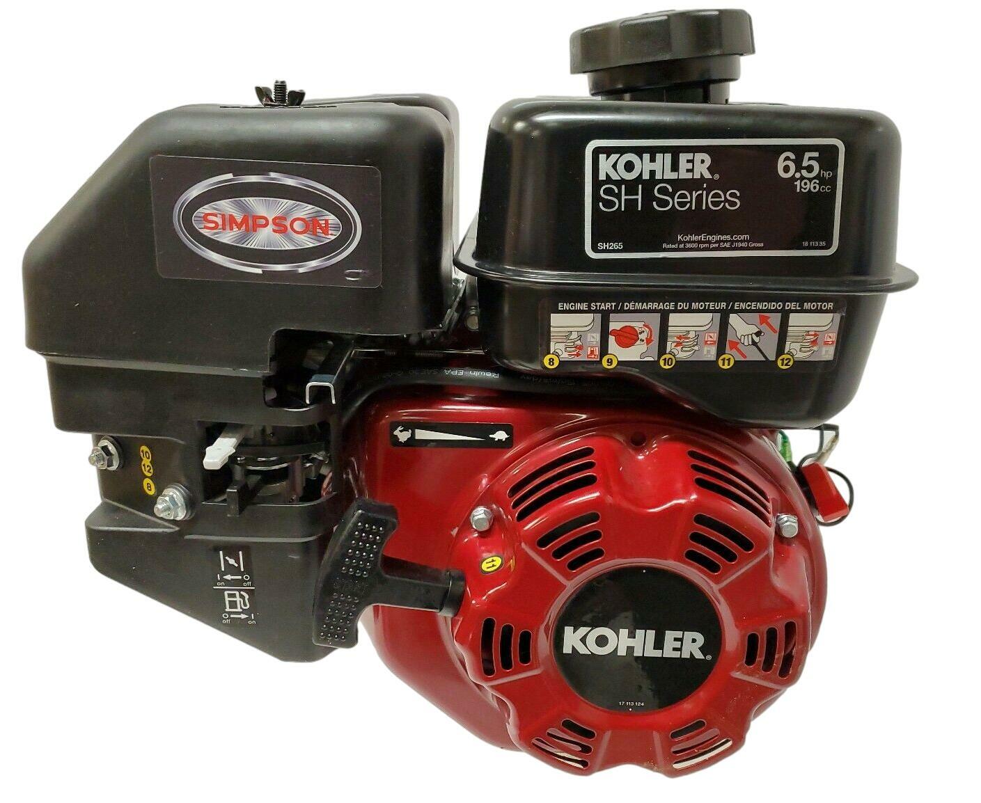 SH265-3142 Kohler 6.5HP Multi Purpose Engine 3/4 SH265-3142 Kohler 6.5HP Multi Purpose Engine 3/4