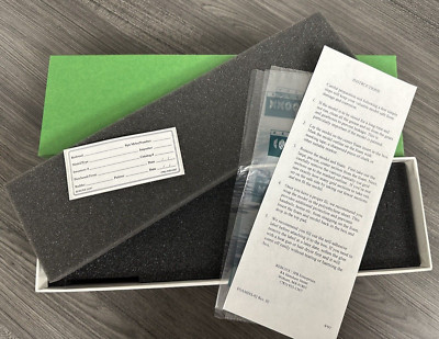 REBOXX Deluxe Box Set with Foam Insert 15'' X 4.25'' X 3'' Inside Dimensions - NEW!