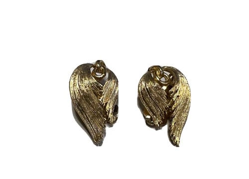 VINTAGE HOLLYWOOD [14K Gold] Leaf Dew earrings ピアス VINTAGE HOLLYWOOD [14K Gold] Leaf Dew earrings ピアス ピアス