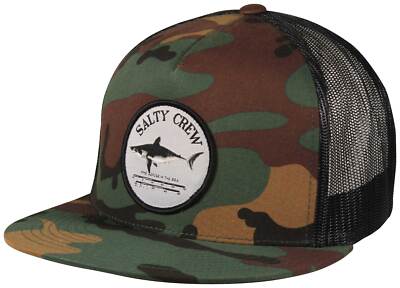 

Кепка Salty Crew Bruce Trucker, камуфляж, новинка, Camo