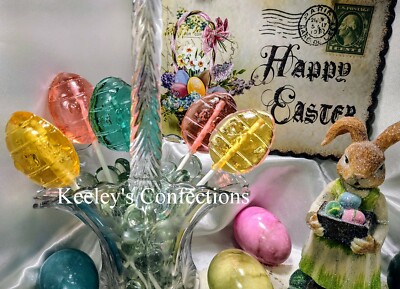 Easter Egg Clear Toy Candy lollipops 5 - Lollipops