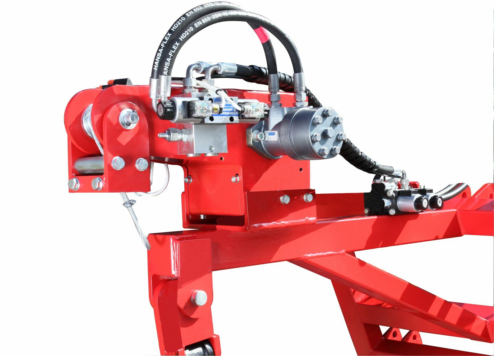 Hydraulische Seilwinde HAW1700 mit manuellem Ventil