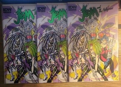 Jem & the Holograms #2G Dealer Lot X3 IDW Comics