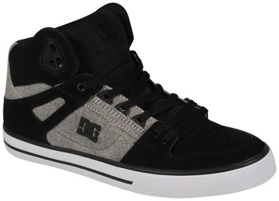 Высокие туфли DC Pure — черный/линкор/броня – новый DC Shoes