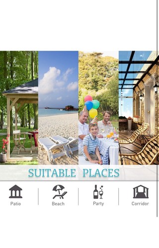 RYB HOME Outdoor Curtains for Patio - Waterproof Blackout Solar Curtains 84Wx95L