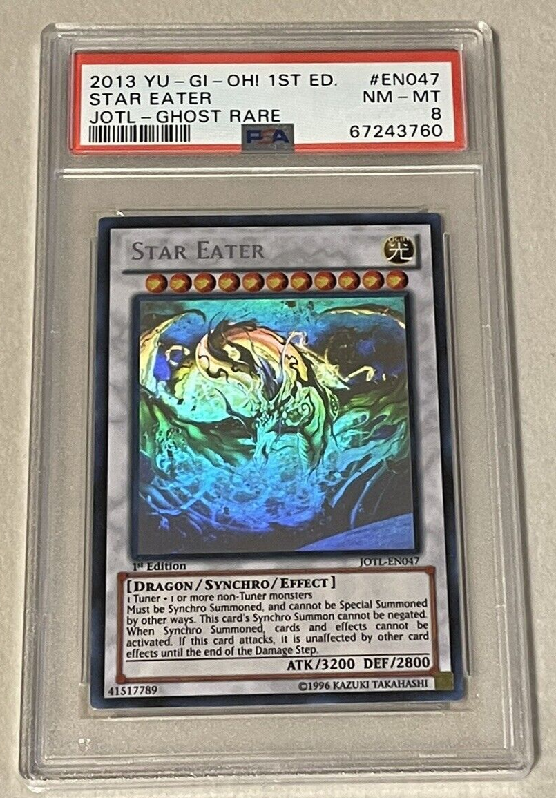 遊戯王　STAR EATER 1st ゴーストレアPSA鑑定品 遊戯王 STAR EATER 1st ゴーストレアPSA鑑定品 - メルカリ