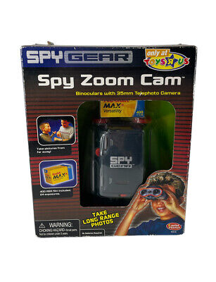 2005 Wild Planet Spy Gear Spy Zoom Cam Binoculars w/35mm Telephoto Camera - NEW