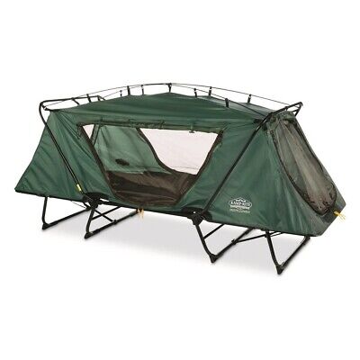Oversized Tent Cot Lounge Chair Waterproof Rainfly Elevated Heavy Duty Hunt Camp