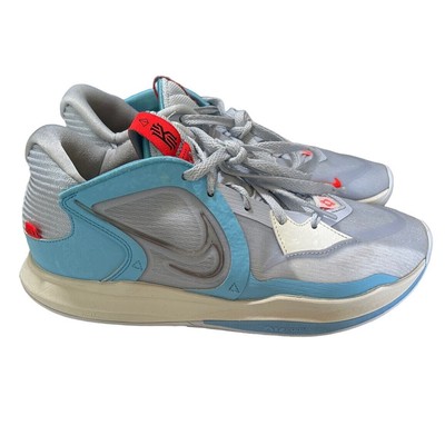 Nike Kyrie 5 Low Mens Sneaker Size 8.5 Irving Nets Grey Blue DJ6012-003