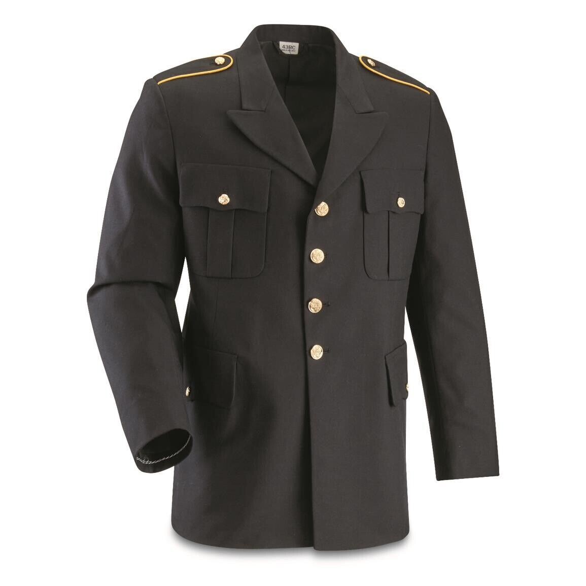victim no collar m-65 military coat 黒