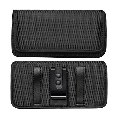 Horizontal Nylon Belt Clip Holster Carrying Pouch Phone Case For Samsung/ iPhone