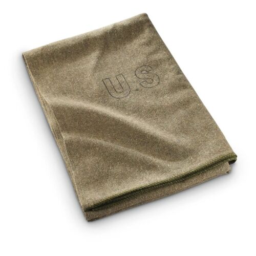 US Wool Bed Blanket OG 118 UNICOR FPI 66