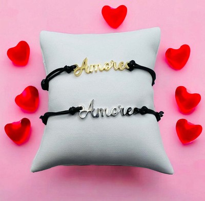 EXCLUSIVE Amore Rope Stainless Steel Bracelet