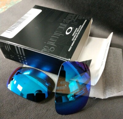 OAKLEY OO6011 X-SQUARED PRIZM SAPPHIRE  AUTHENTIC CUT REPLACEMENT LENSES OEM BLU