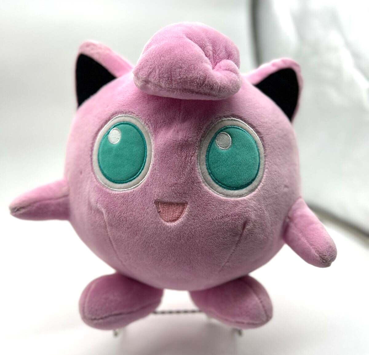 BAB Pokemon 11” Jigglypuff Build A Bear Jiggly Puff Pink Plush 2018 So cute!