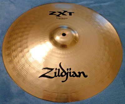 New ZILDJIAN ZXT MEDIUM THIN CRASH 16