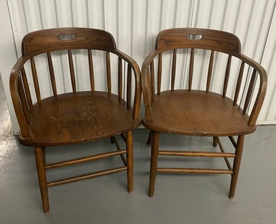 1900 1950 Antique Oak Chair Vatican
