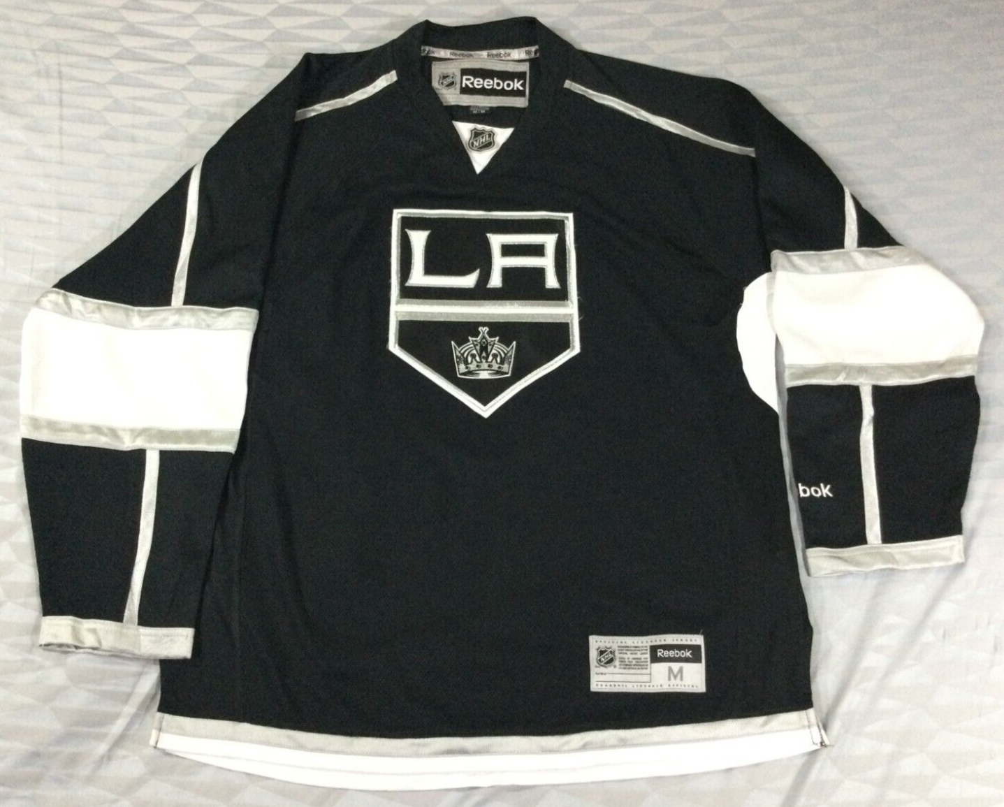 Reebok - 【NHL】ロサンゼルス・キングス ホッケーゲームシャツ A-3633 Reebok - 【NHL】ロサンゼルス・キングス ホッケーゲームシャツ