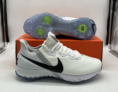 Мужские кроссовки Nike Air Zoom Infinity Tour Wide White Black Golf CZ8301-100, размер 10,5 Вт