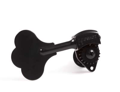 Hipshot Ultralite LIC Tuner HB6C 3/8 Black - 5 String Inline Treble Set