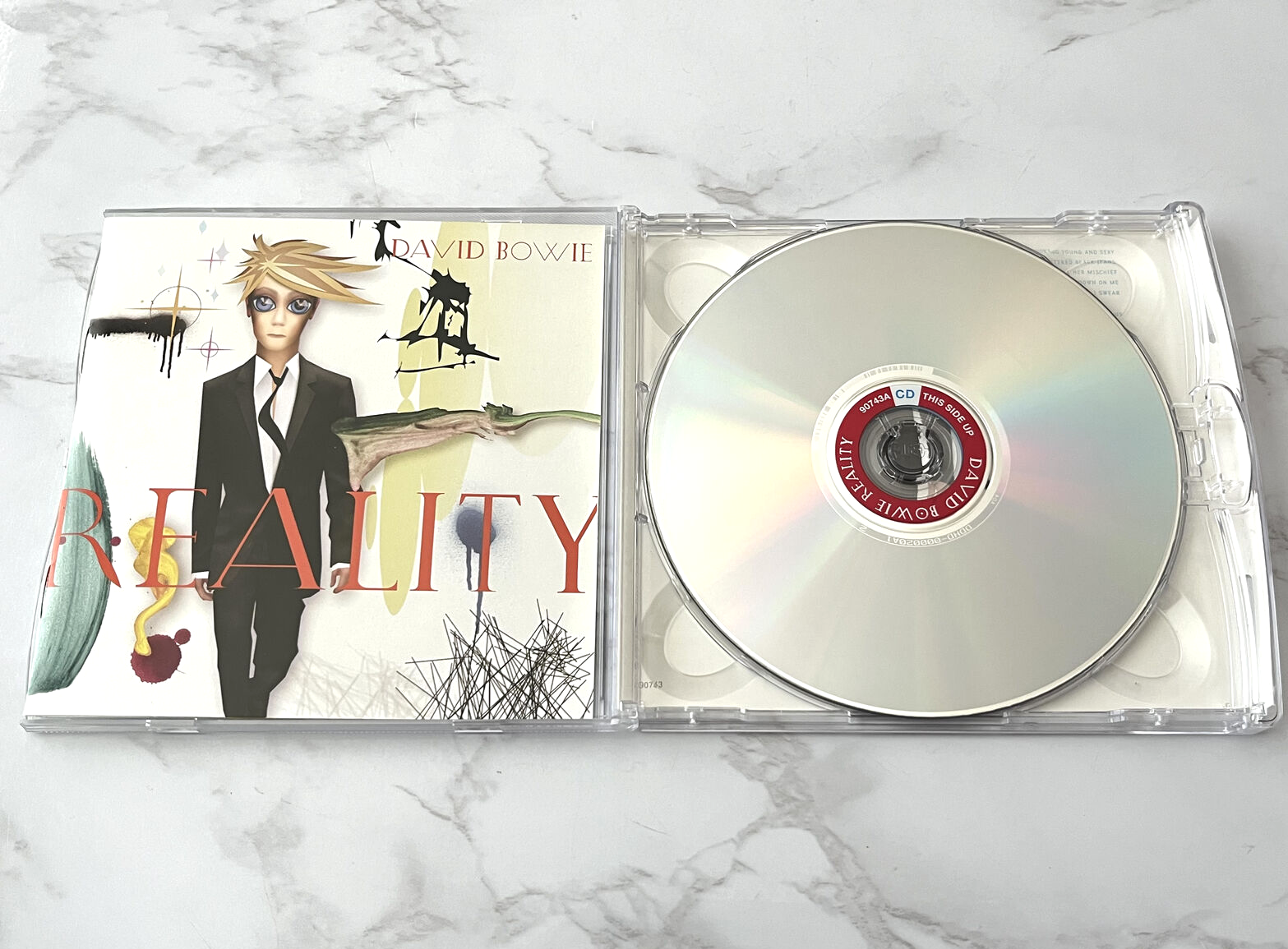 David Bowie Reality CD/DVD DUALDISC Hybrid Columbia CN 90743