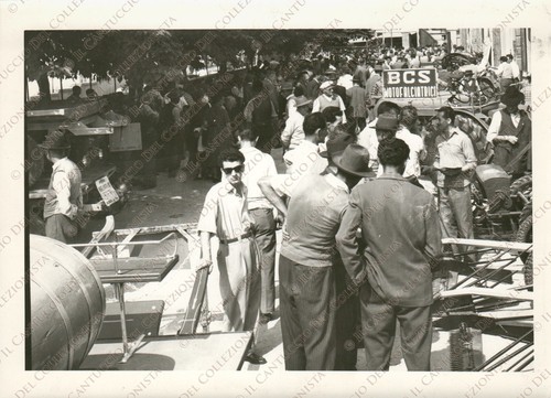 1955 VERONA Essposizione vendita BCS Motofalciatrici Fotografia - Picture 1 of 2
