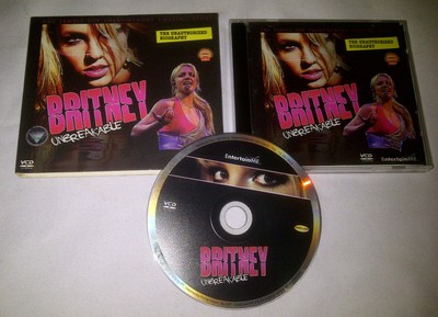 britney spears - unbreakable 2012 -original indonesia vcd edition