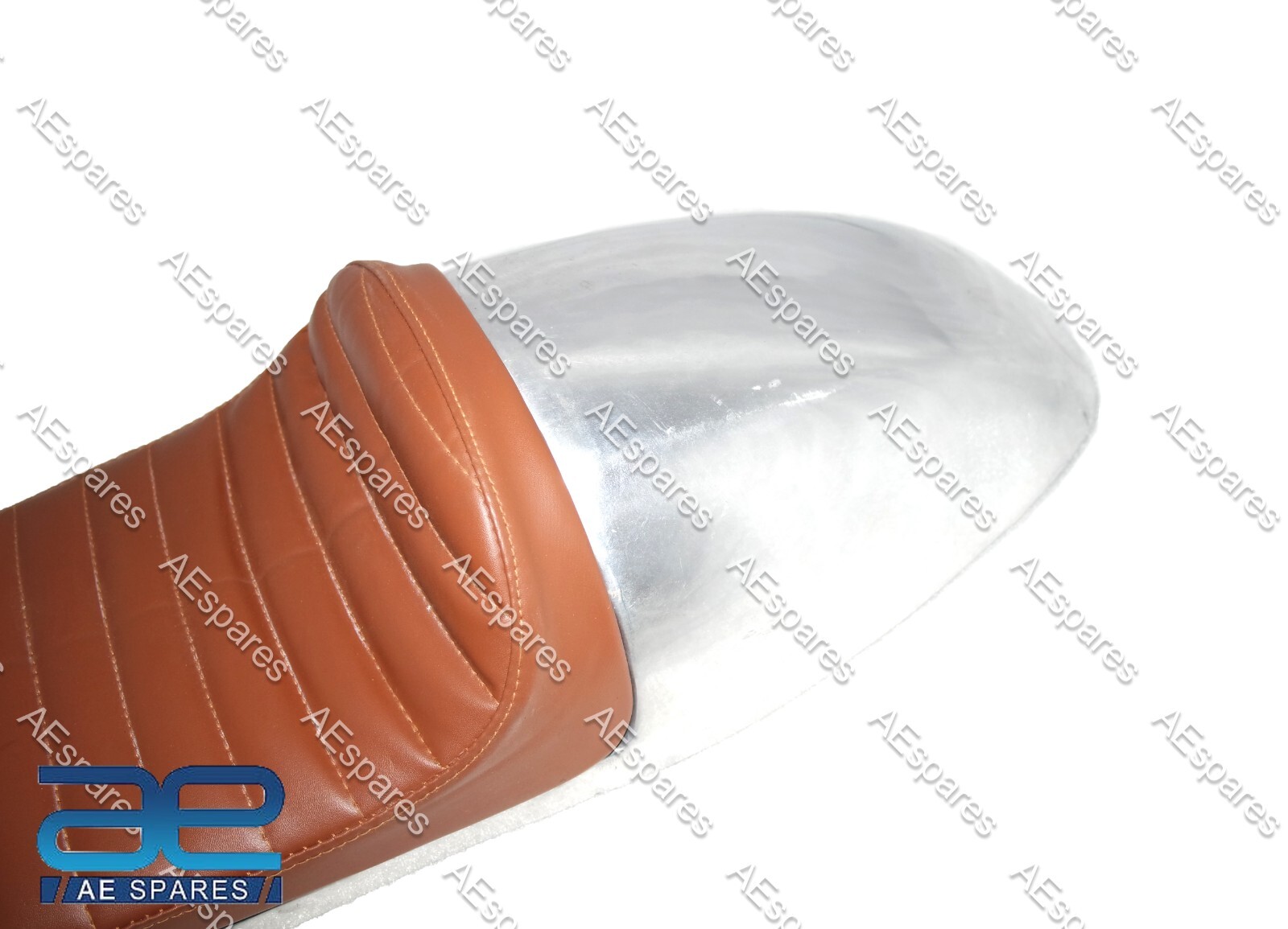Benelli Mojave Seat Tan Brown Leatherette Aluminium Cafe Racer 260 360  