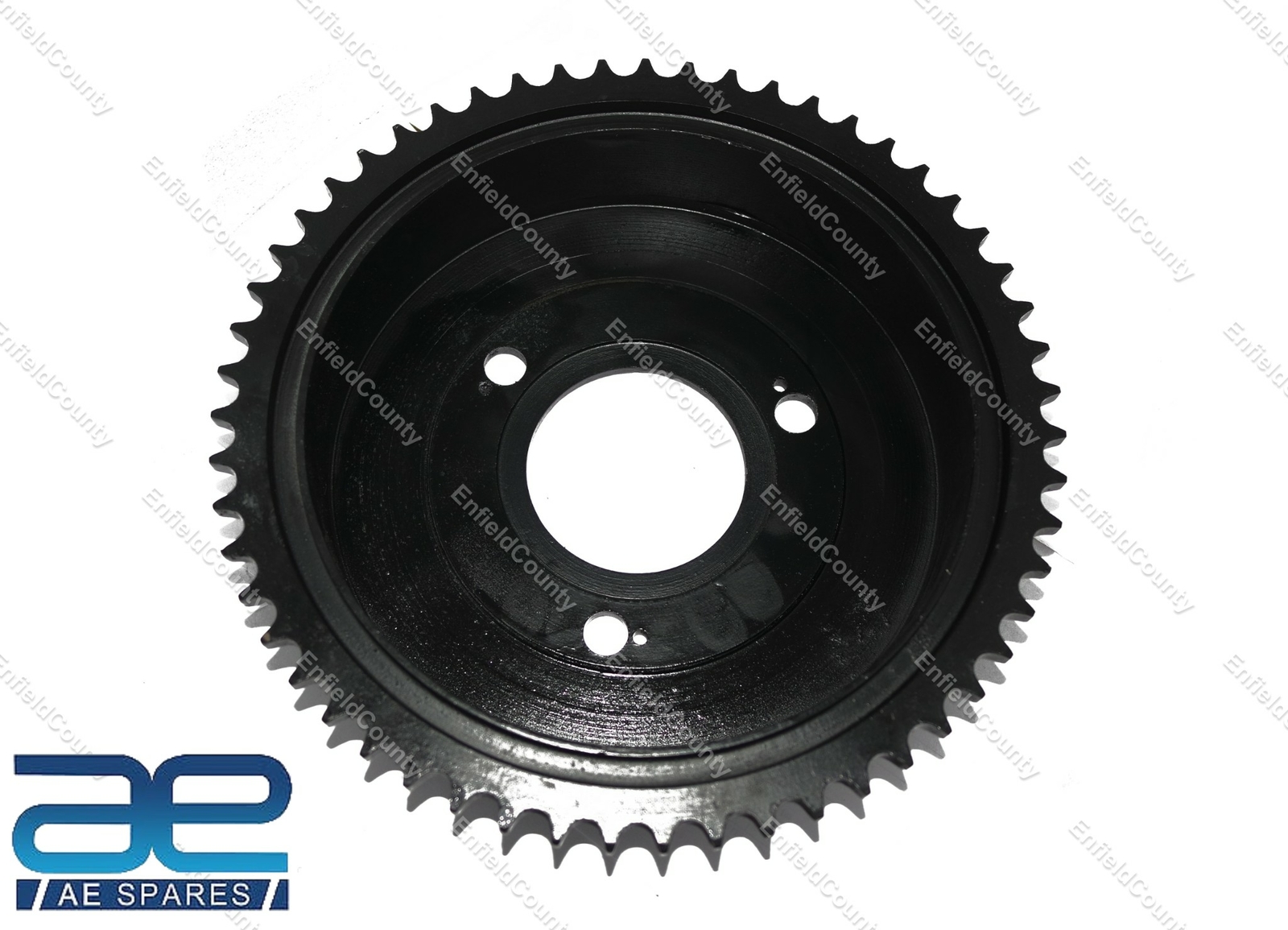 Rear Brake Drum & Sprocket 55 Teeth VP & MAC New Velocette Mas77s