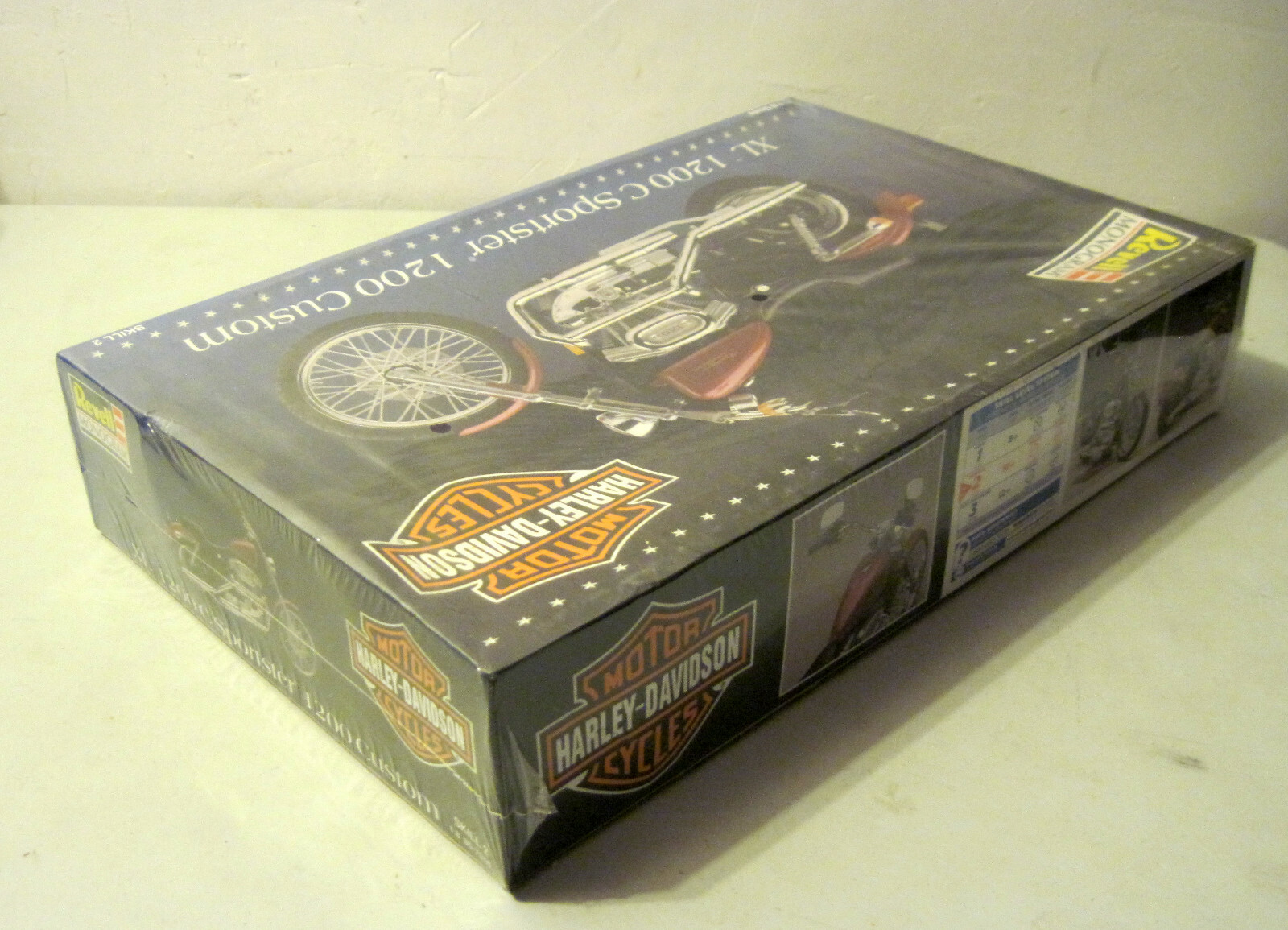 Vintage Revell custom sportster 1200 custom motorcycle model kit