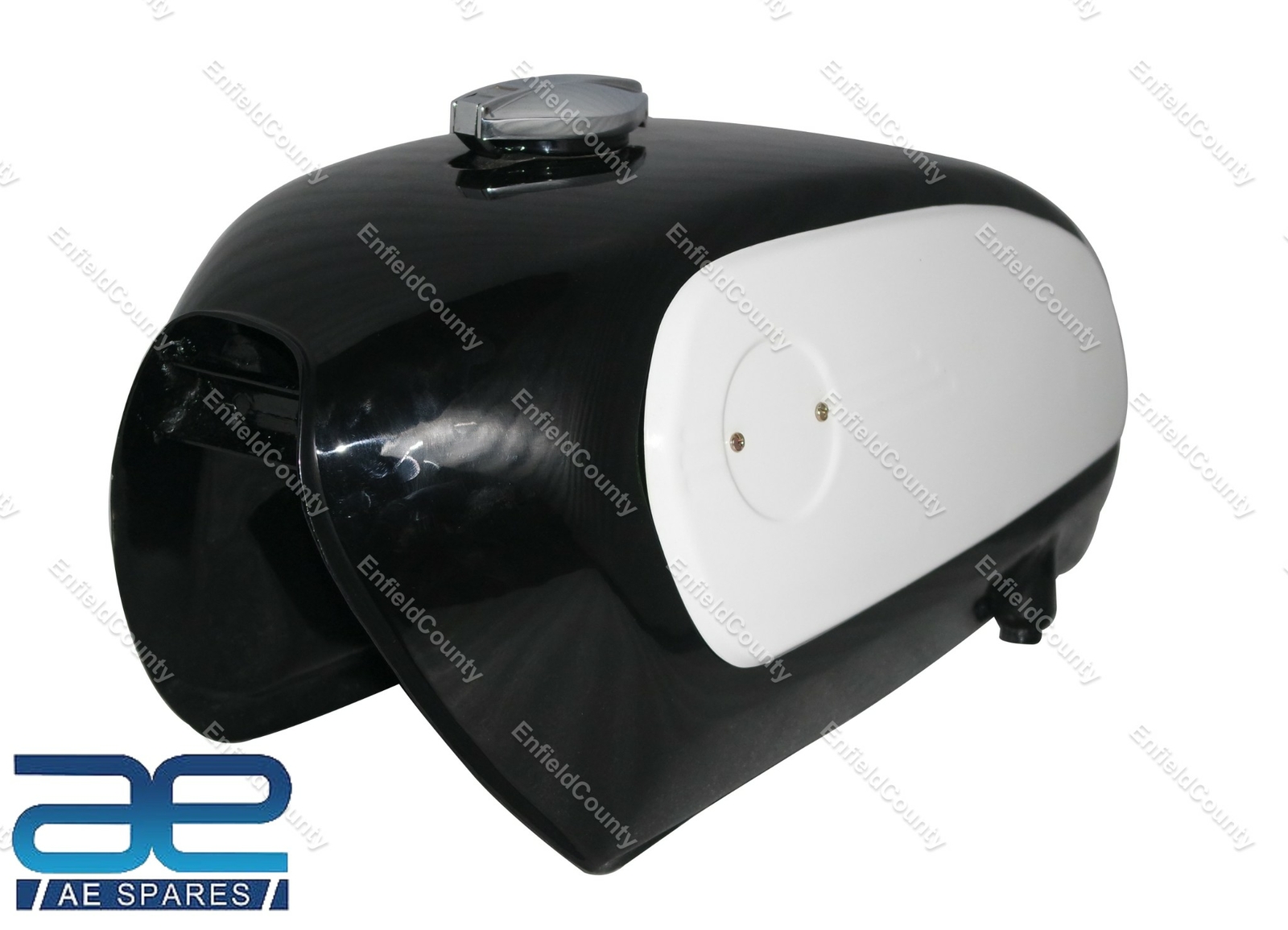 Petrol Fuel Tank With Side Plates Black & White Paint For BMW R75 5 Toaster 