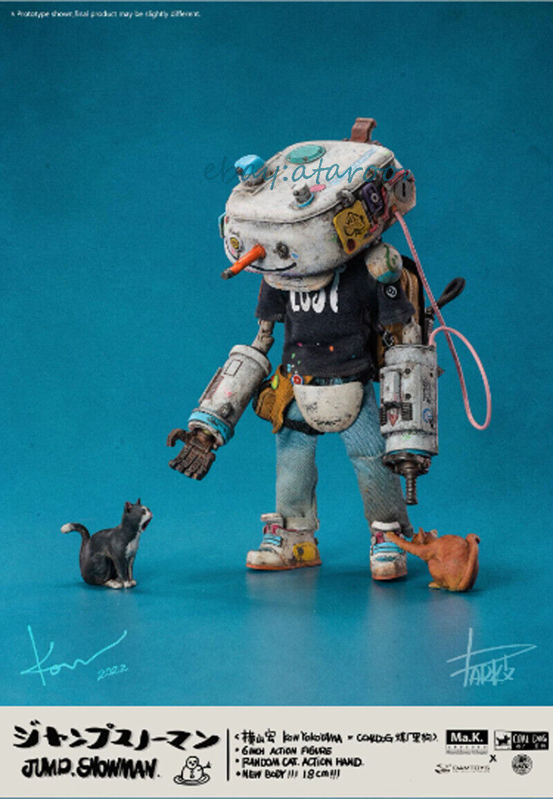 Snow Man - DANGO DAMTOYS x COALDOG Kow Yokoyama CS022 Jump Snowman 1/12 6