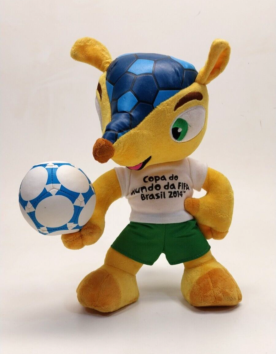 2014FIFA ブラジルワールドカップ　マスコットキャラクター　ぬいぐるみ 2014FIFA ブラジルワールドカップ マスコットキャラクター