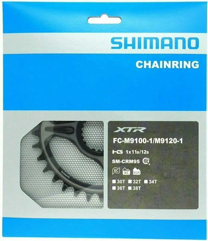 Shimano XTR FC-M9100/M9120 Chainring 34T SM-CRM95 1x12 speed