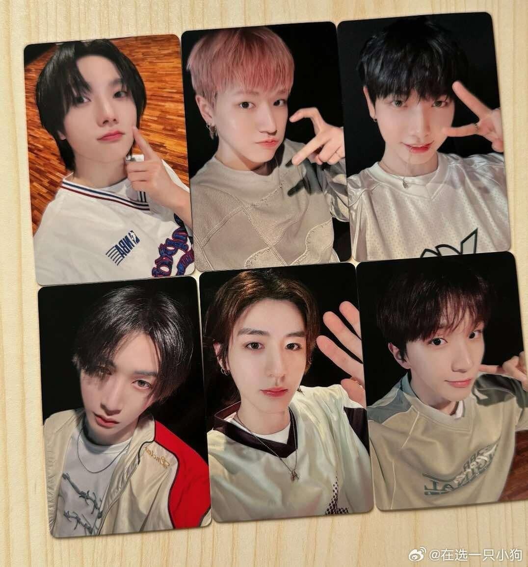 BOYNEXTDOOR 一直娱 yizhiyu yzy3.0 特典 6枚セット BOYNEXTDOOR 一直娱 yizhiyu yzy3.0 特典 6枚セット