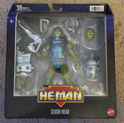 Masters of the Universe Masterverse SLUSH HEAD He-Man Adventures Exclusive Damag