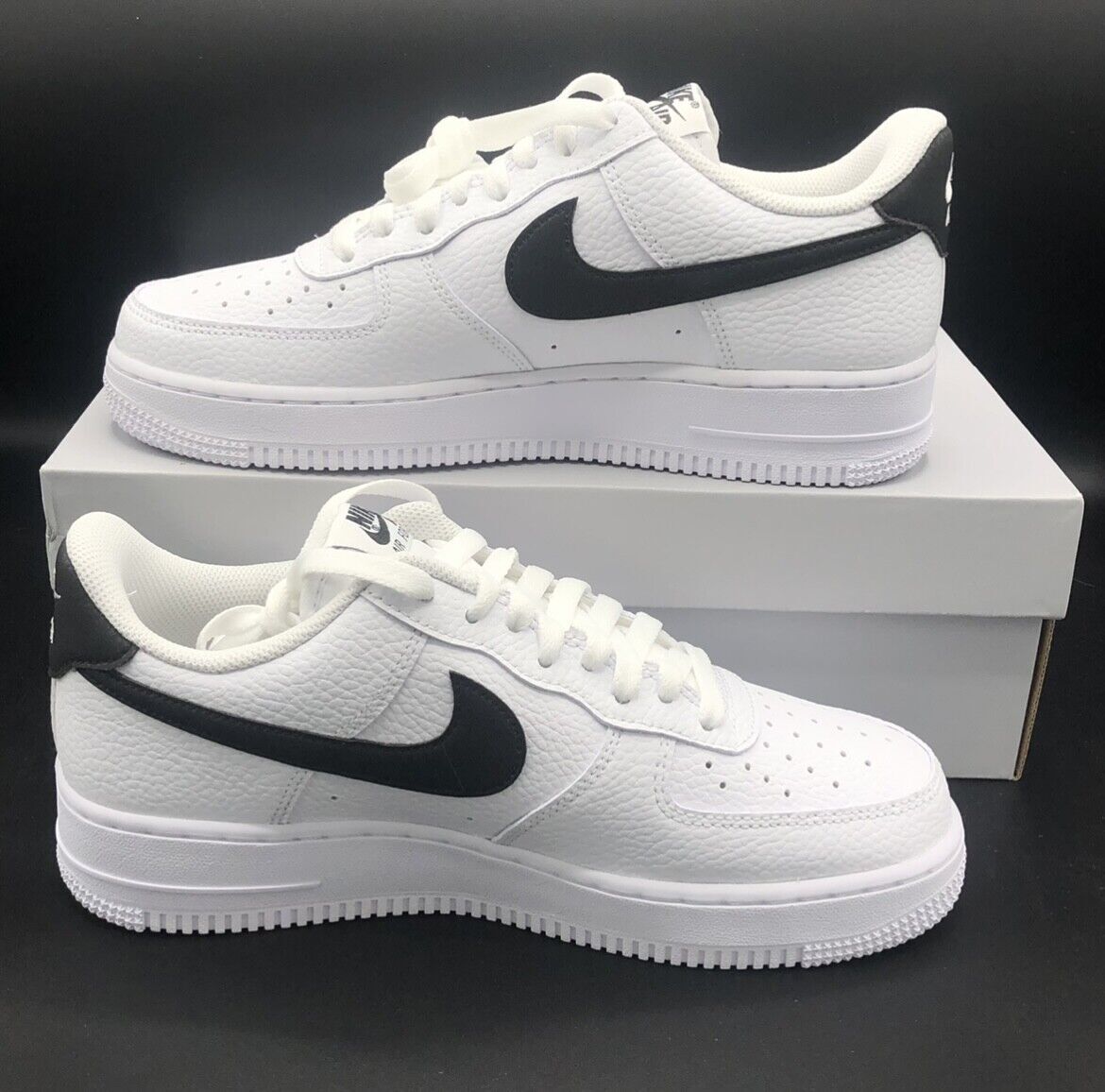 [CT2302-100] Мужские кроссовки Nike Air Force 1 07, белые *НОВИНКА*