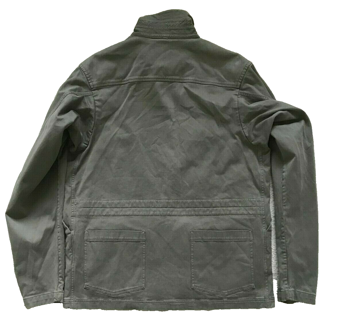 Pre-owned Paul Smith Grey Bomber Jacket |rivet Button| Red Ear | Limited Edition & Vintage