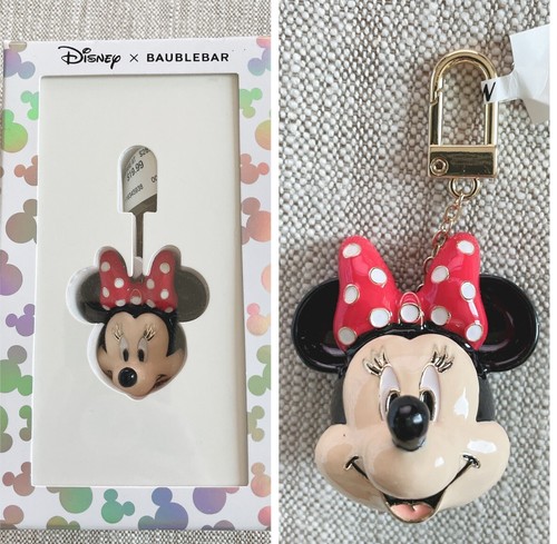 Disney×BAUBLEBAR スティッチ　3D バッグチャーム Disney Stitch 3D Bag Charm - Blue – Stitch keychain – BaubleBar