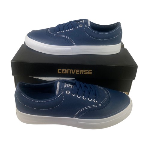 

НОВЫЕ кроссовки Converse Crimson Canvas Ox Shoes, темно-синие, белые, мужские, размер 11, Синий, Converse Crimson Canvas OX