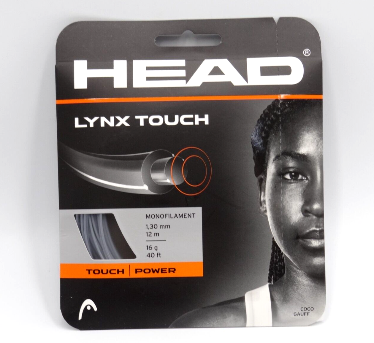 Head Lynx Touch 1,30mm 12m 16g 40ft Monofilament Tennis