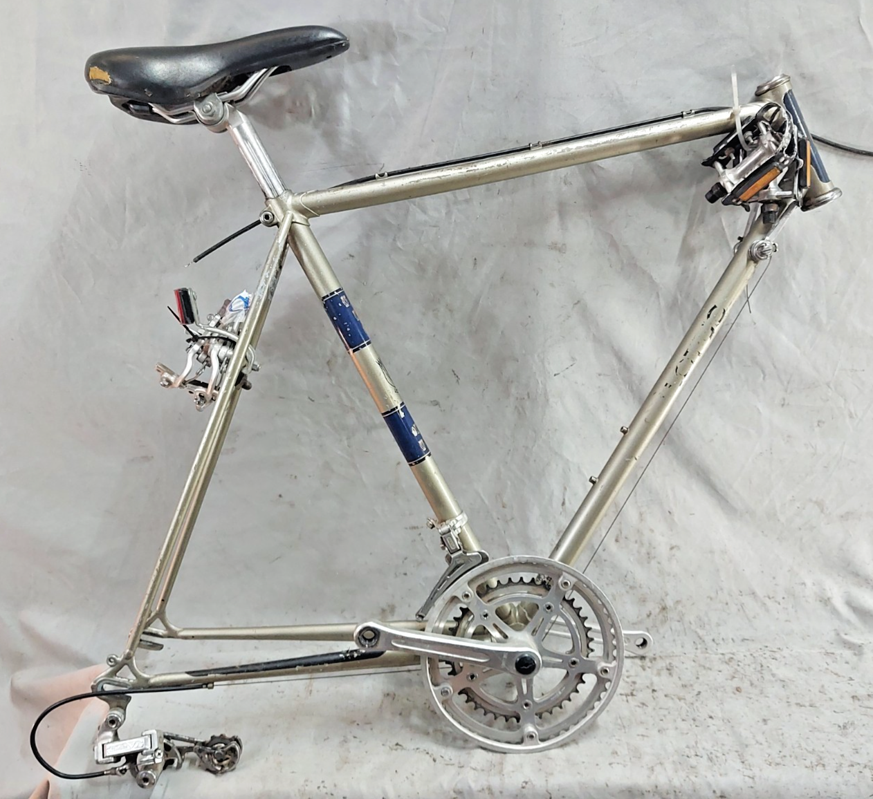 60s 70s VINTAGE ROLODEX NO.5024X アルミフレーム Vintage 86 Dave Moulton Fuso Lux RoadBike FRAME FORK