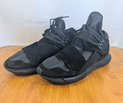 Men's Y3 Adidas x Yohji Yamamoto Qasa High Lux Triple Black