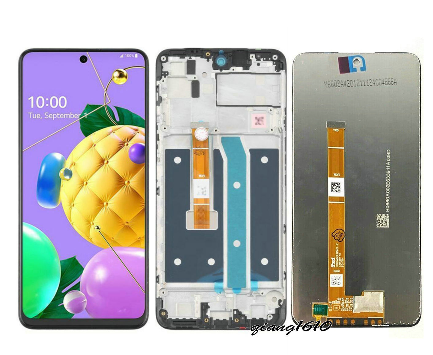 LG K50 ２台セット　初期化済み Touch Screen LCD Display Assembly For LG K22/K40/K42/K50/K51